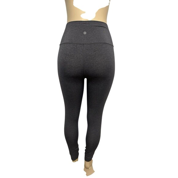 Lululemon Women's Gray Wunder Under High-Rise Leggings Size 6 - Picture 6 of 8